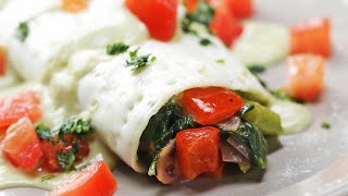 Delicious LowCarb Egg White Omelette [upl. by Long]