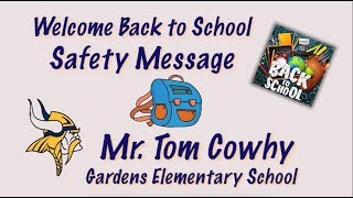 Gardens Elementary School Parents  Safety Message [upl. by Yemirej911]