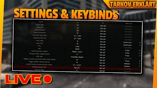 Tarkov Settings für FPS und bessere Keybinds  Tarkov erklärt [upl. by Tareyn42]