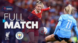 Full Match Liverpool v Manchester City  Barclays WSL 202425 [upl. by Higginbotham782]