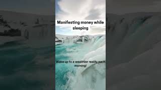 Manifesting money while sleeping [upl. by Ylremik]