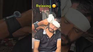 Relaxing massage in bus stop Faisalabad asmr massage [upl. by Reiche]