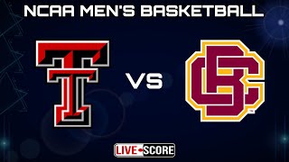 Texas Tech vs BethuneCookman  NCAA Mens Basketball Live Scoreboard [upl. by Caitlin]