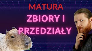 Przedziały i zbiory na maturze KURS MATURA PODSTAWA [upl. by Abbott]