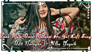 Raah Mein Unse Mulakat Ho Gai Slowed Reverbhindi lofi songs Udit Narayan Alka Yagnik Lofipublic [upl. by Gisella]