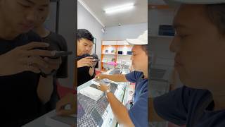 AYANG UNBOXING IPHONE 15 PRO MAX viralvideo shorts [upl. by Ellimak]