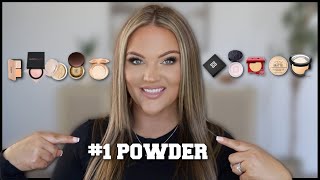 RANKING POWDER TOP 10 BEST LOOSE amp PRESSED POWDERS [upl. by Angeli]