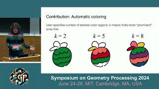 Technical papers session Shape Analysis SGP 2024 [upl. by Vezza]