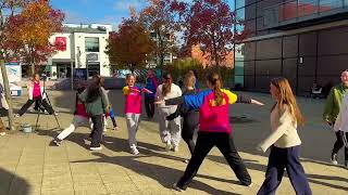 Dance Performance at The University of Lincoln spreads joy on campus [upl. by Stroud]