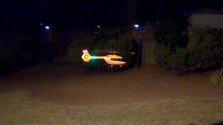 RC ERA C190 6ch Brushless Helo  November Midnite Backyard Flight With Lights4k [upl. by Nivag887]