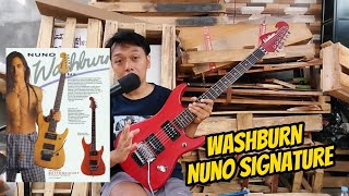 WASHBURN N2 SIGNATURE NUNO BETTENCOURT INDONESIA Amazing [upl. by Dnalyar698]