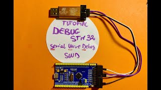 Debug the STM32 BluePill using SWD and STLINK V2 in STM32CubeIDE [upl. by Elyk]