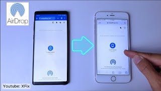 How to AirDrop on Android to iPhone [upl. by Pellikka]