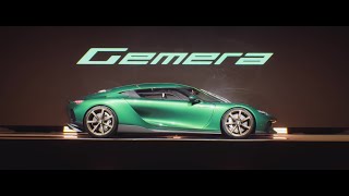 Koenigsegg Gemera  Production Version World Premiere [upl. by Elitnahc558]