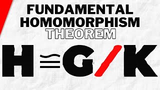 Proving The Fundamental Homomorphism Theorem  Abstract Algebra [upl. by Ulda]