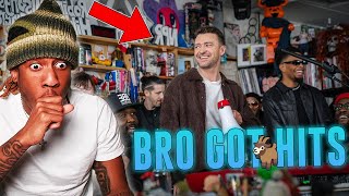 JUSTIN TIMBERLAKE STILL GOT IT  Justin Timberlake Tiny Desk Concert REACTION [upl. by Marjory]