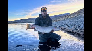 Pyramid Lake Fishing Lahontan Cutthroat Trout [upl. by Nnail]