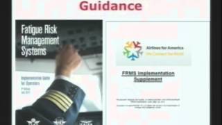 58th Air Safety Forum  The Differences Between FRMS and FRMP [upl. by Driskill]