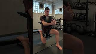 MB Beat Hug Thoracis Rotation  Bulgarian Split Squat Position [upl. by Wheaton]