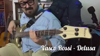 Vasco Rossi  Delusa Bass Cover [upl. by Huttan]