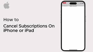 How To Cancel Subscriptions On iPhone or iPad  iOS 18  iOS  2025 [upl. by Mcknight]