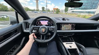 Porsche Cayenne Coupe EHybrid 2024  Test Drive POV [upl. by Diarmid]