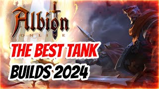 Top 6 Albion Online Tank Builds 2024 [upl. by Etteluap508]