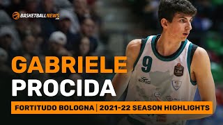 Gabriele Procida  Fortitudo Bologna  202122 Season Highlights [upl. by Animrelliug]