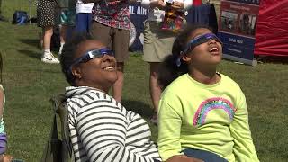 Henrico County celebrates partial solar eclipse on April 8 2024 [upl. by Ryon680]