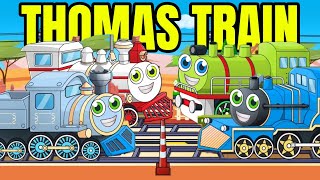 Thomas Train Cartoon Compilation [upl. by Ailad]