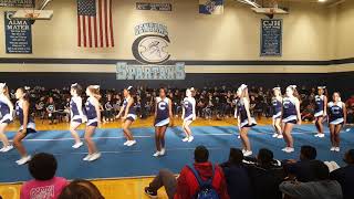 Basketball pep rally  dance  113017 [upl. by Stoops]