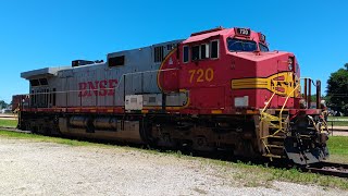 Galesburg Illinois quotRailroad Daysquot railfaning 63024 [upl. by Halet]