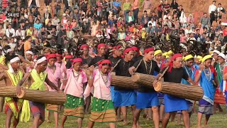 100 Drums Wangala Festival Asanang Garo Hills India [upl. by Mauri]