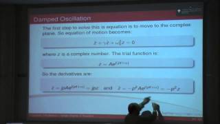 Dynamics Noise amp Vibration  Ch 2  SDOF Basics  Part 1 Lecture 1 [upl. by Suirauqram]