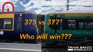 Train Sim World 2  Class 375 vs Class 377  Who Will Win [upl. by Eduam]