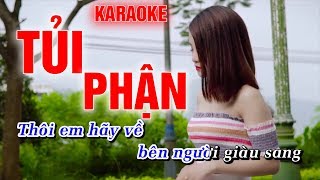 Tủi Phận Karaoke Hoàng Dũng [upl. by Joanne]