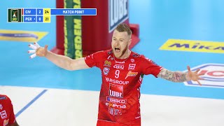 Lube beat Perugia and Made one of the Greatest Moments in Club Volleyball History [upl. by Gladstone970]