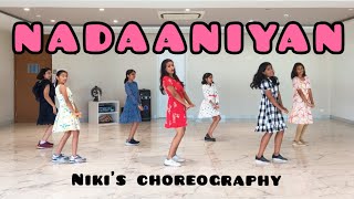 NADAANIYAN  Full Class video  Nikis choreography [upl. by Maiga]