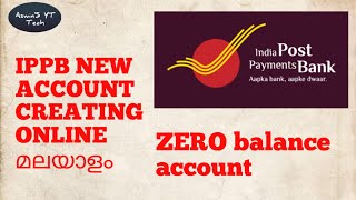 Indian post payments bank account creating malayalam  IPPB app indian post office malayalam ippb [upl. by Atirys875]