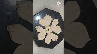 Maida dough flower design trending shortvideo flowermaking [upl. by Nahtnahoj]