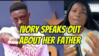 BOOSIE DAUGHTER IVY BREAKS OUT in TEARS amp SPEAKS Out About Her FATHER EMOTIONALLY [upl. by Atiz825]