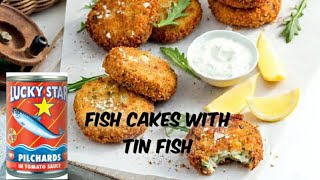 Simple Fish Cake Recipe  Lucky star Tin fish  Philchards  South african Youtuber [upl. by Jessika425]