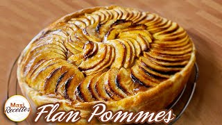 Flan aux Pommes Recette Facile [upl. by Leinto946]