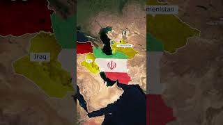 Iran Geography maps history youtubeshorts facts news [upl. by Alyakcm357]