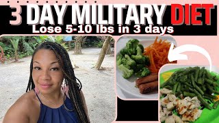 MILITARY DIET WEIGHT LOSS RESULTS MUST SEE UPDATED 2022 [upl. by Nosrettap]