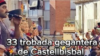 33a trobada gegantera de Castellbisbal i 30 anys del gegants de Castellbisbal 2024 [upl. by Francisca71]