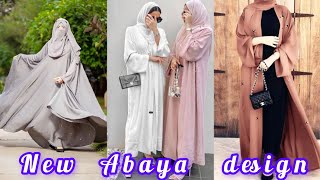 NEW ABAYA DESIGNS 2024  modern Abaya design  very stylish hijab style [upl. by Costello]