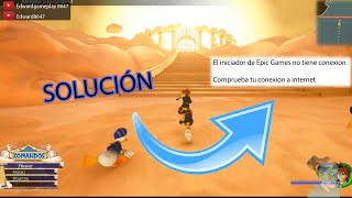 Solución iniciador de epic games sin conexión en Kingdom Hearts 3 [upl. by Okubo134]