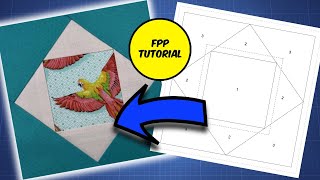 Foundation Paper Piecing FPP Tutorial [upl. by Burgener387]