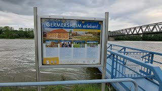 Walking in Germersheim a historic City of RheinlandPfalz Duitsland Germany [upl. by Eelirak]